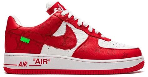 air force 1 louis vuitton red price|louis vuitton air force 1 low.